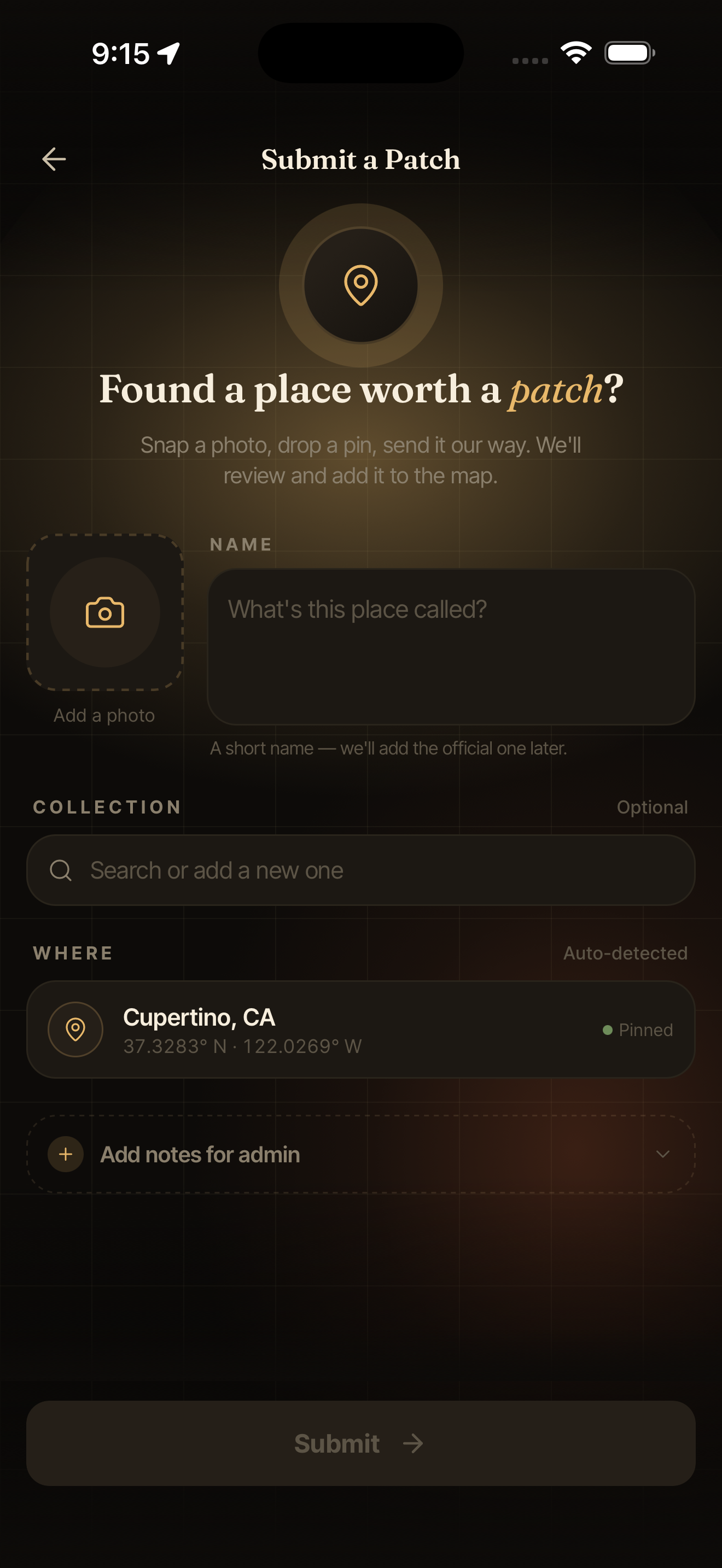 Submit a Patch — /submit-patch