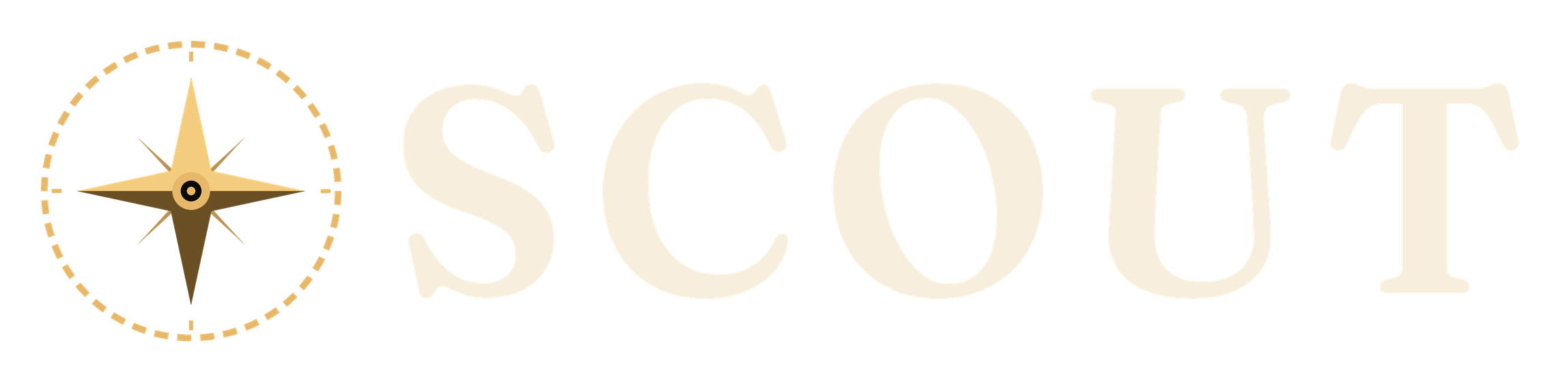 Scout horizontal wordmark lockup